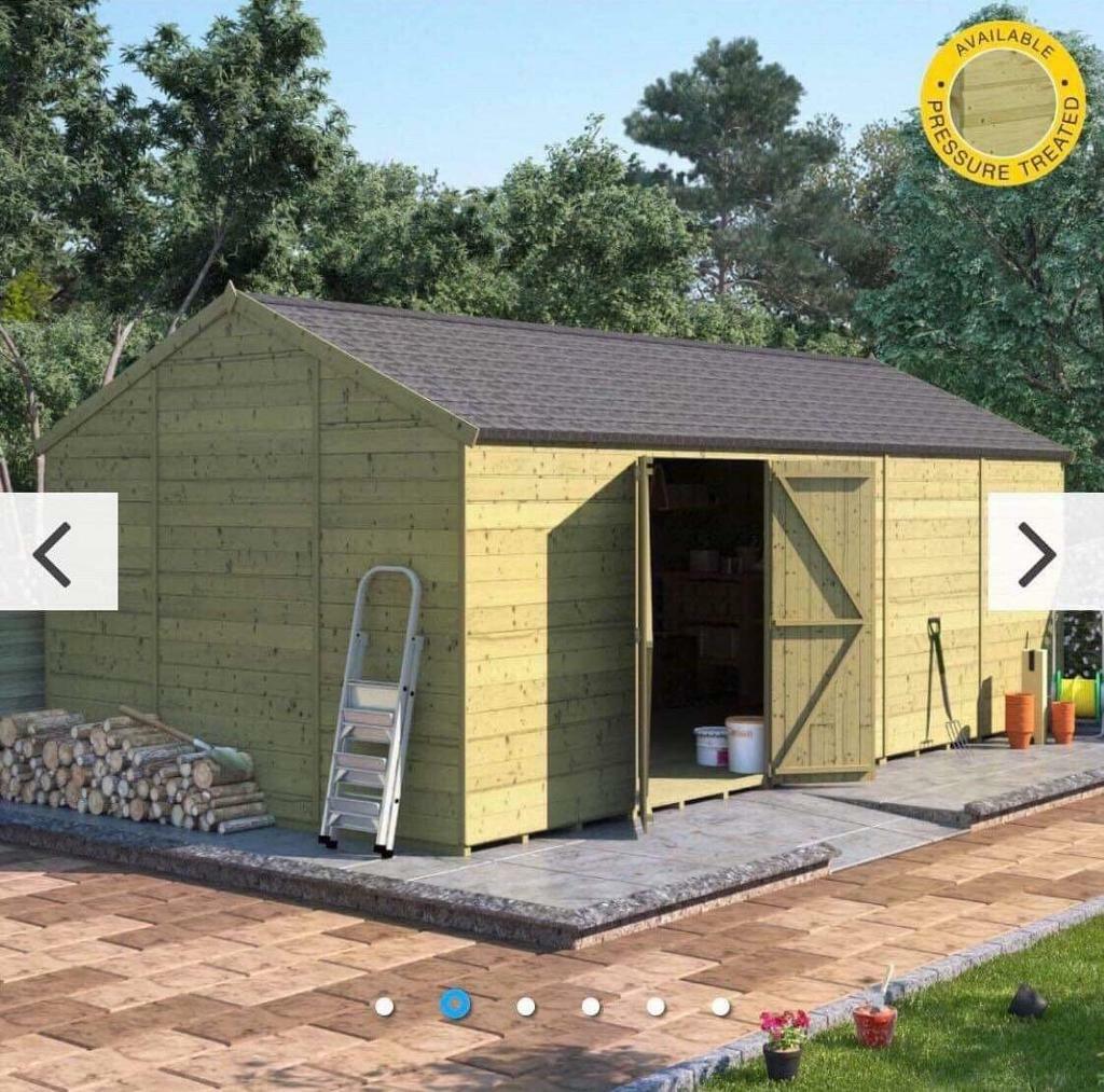 Garden workshop shed 20x10 | in Earley, Berkshire | Gumtree